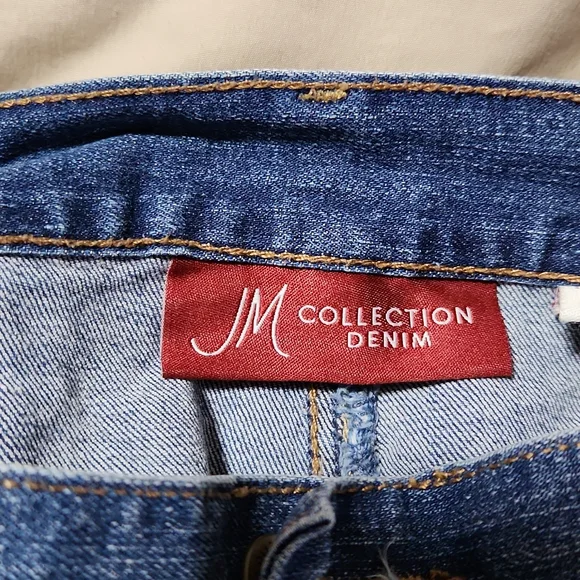 JMCollection Denim, Women's Sz 10S, Blue, 1 Pocket on L, 2 Pockets on R, 2 Back - Picture 7 of 10